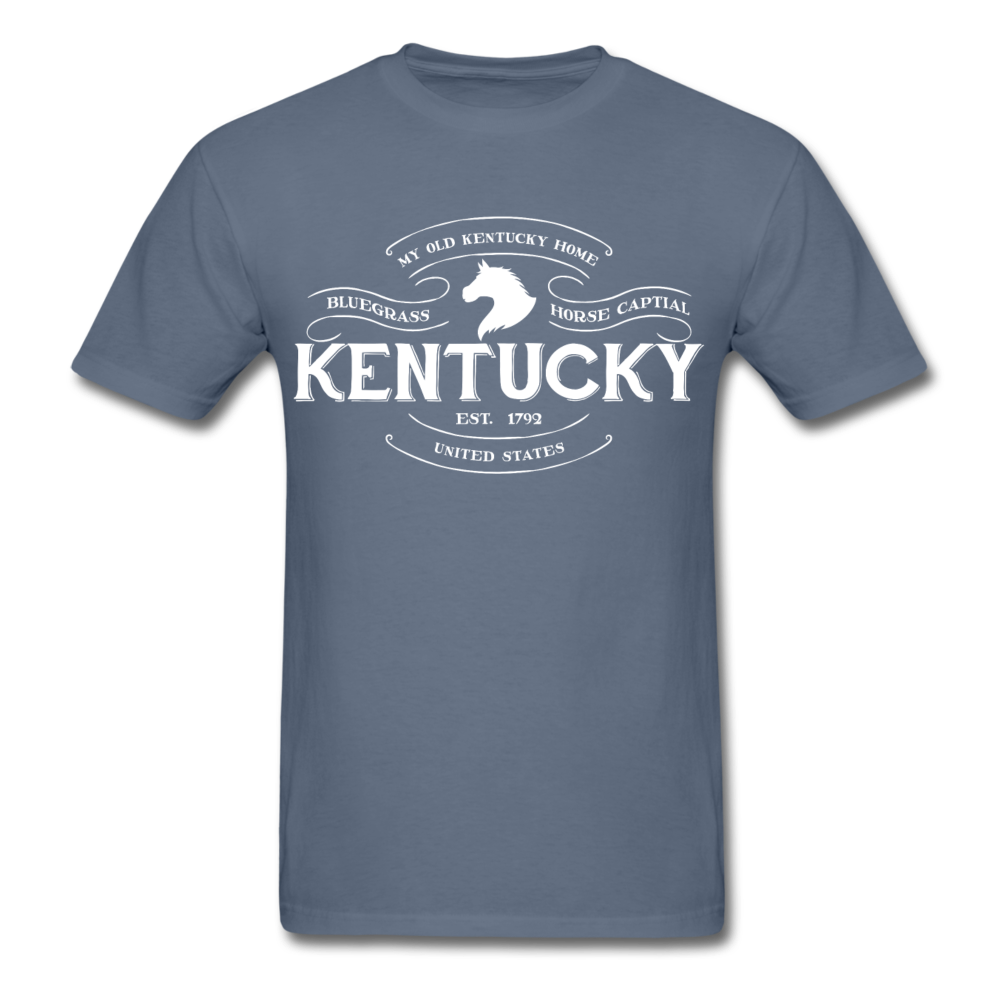 Kentucky Vintage Banner T-Shirt - denim