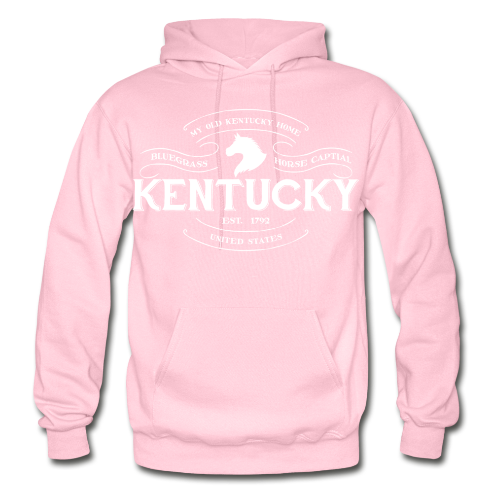 Kentucky Vintage Banner Hoodie - light pink