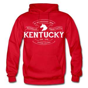 Kentucky Vintage Banner Hoodie - red