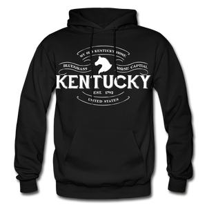 Kentucky Vintage Banner Hoodie - black