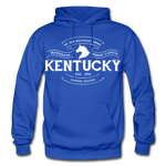 Kentucky Vintage Banner Hoodie - royal blue