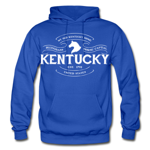 Kentucky Vintage Banner Hoodie - royal blue