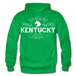 Kentucky Vintage Banner Hoodie - kelly green