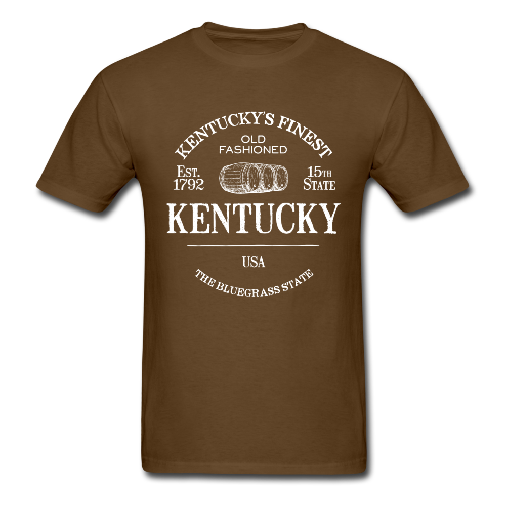 Kentucky Vintage KY's Finest T-Shirt - brown