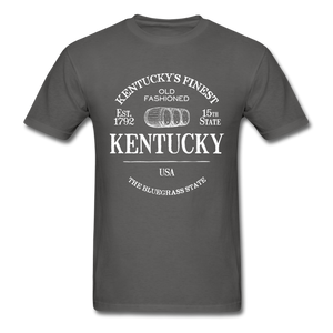 Kentucky Vintage KY's Finest T-Shirt - charcoal