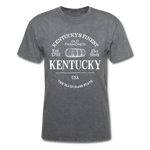 Kentucky Vintage KY's Finest T-Shirt - mineral charcoal gray