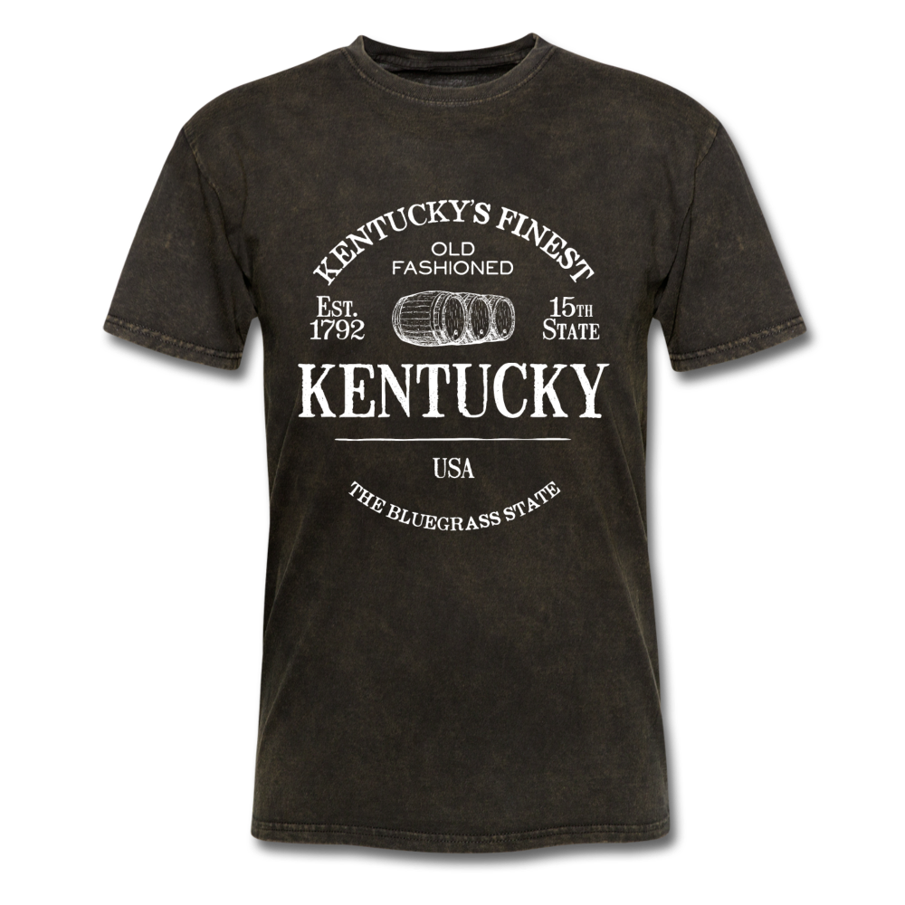 Kentucky Vintage KY's Finest T-Shirt - mineral black