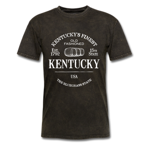 Kentucky Vintage KY's Finest T-Shirt - mineral black