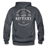 Kentucky Vintage KY's Finest Hoodie - charcoal gray