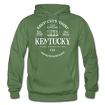 Kentucky Vintage KY's Finest Hoodie - military green