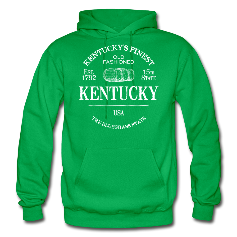 Kentucky Vintage KY's Finest Hoodie - kelly green