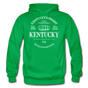 Kentucky Vintage KY's Finest Hoodie - kelly green