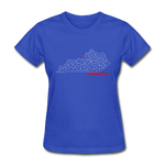 Louisville Map Women's T-Shirt - royal blue