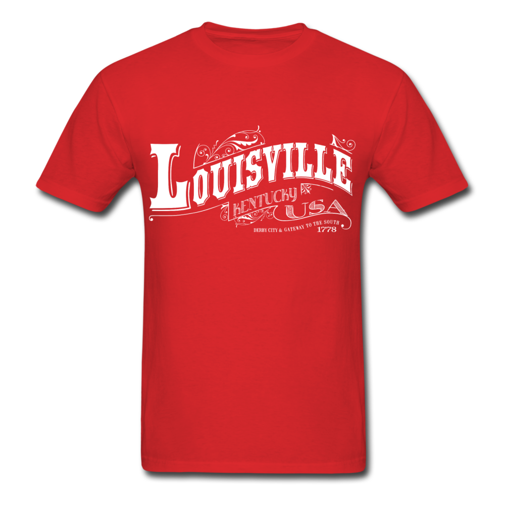 Louisville Ornate T-Shirt - red