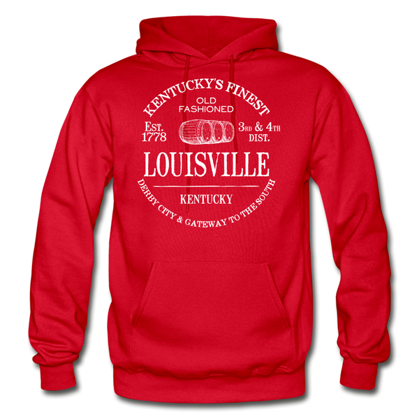 Louisville Hoodie, Louisville Kentucky Vintage Pullover Hoodie