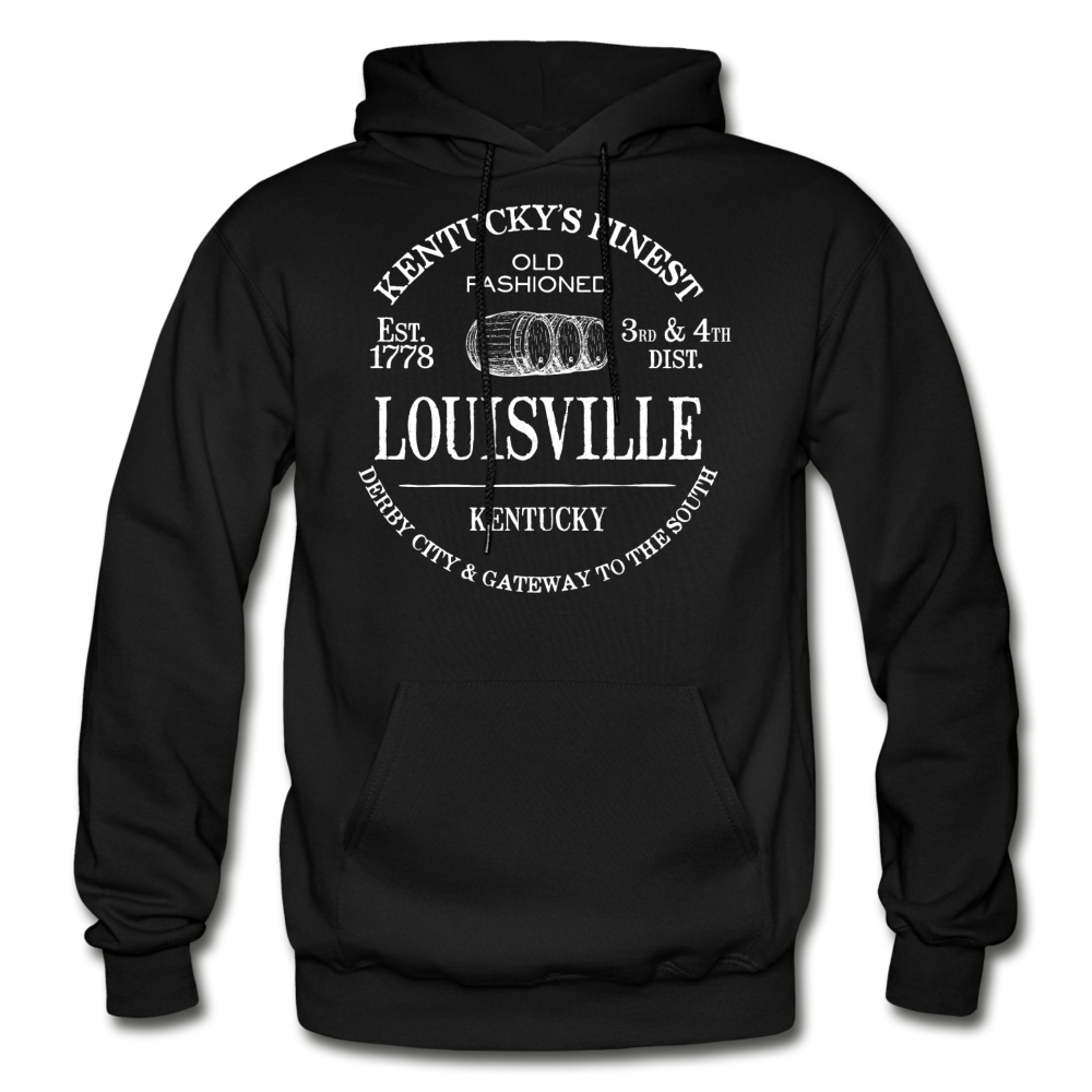 Louisville Vintage KY's Finest Hoodie - black