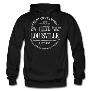 Louisville Vintage KY's Finest Hoodie - black