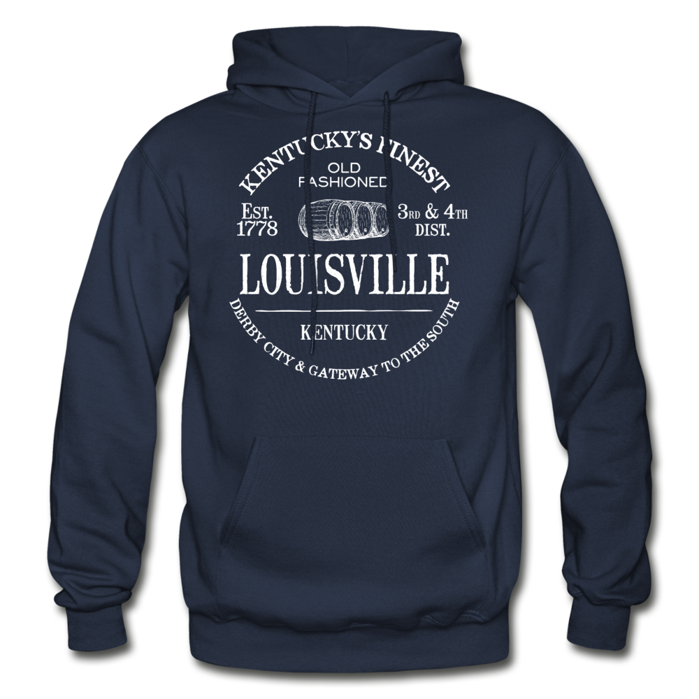 Louisville Vintage KY's Finest Hoodie - navy