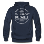 Louisville Vintage KY's Finest Hoodie - navy