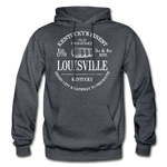 Louisville Vintage KY's Finest Hoodie - charcoal gray