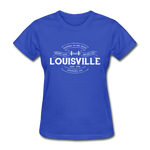 Louisville Vintage Banner Women's T-Shirt - royal blue
