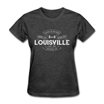 Louisville Vintage Banner Women's T-Shirt - heather black