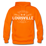 Louisville Vintage Banner Hoodie - orange