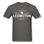 Lexington Vintage Banner T-Shirt - charcoal