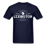 Lexington Vintage Banner T-Shirt - navy