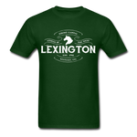 Lexington Vintage Banner T-Shirt - forest green