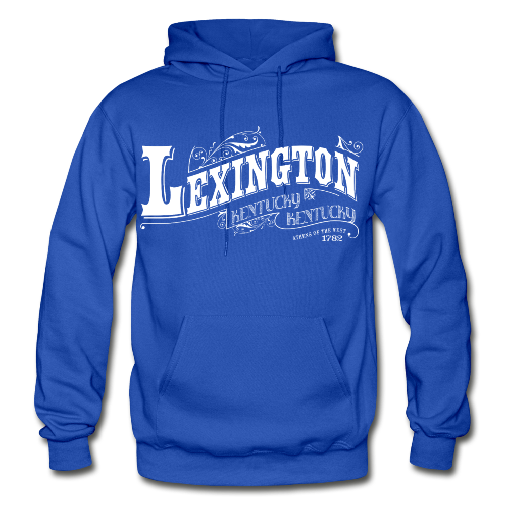 Lexington Ornate Hoodie - royal blue