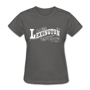 Lexington Ornate Women's T-Shirt - charcoal