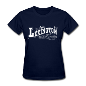 Lexington Ornate Women's T-Shirt - navy
