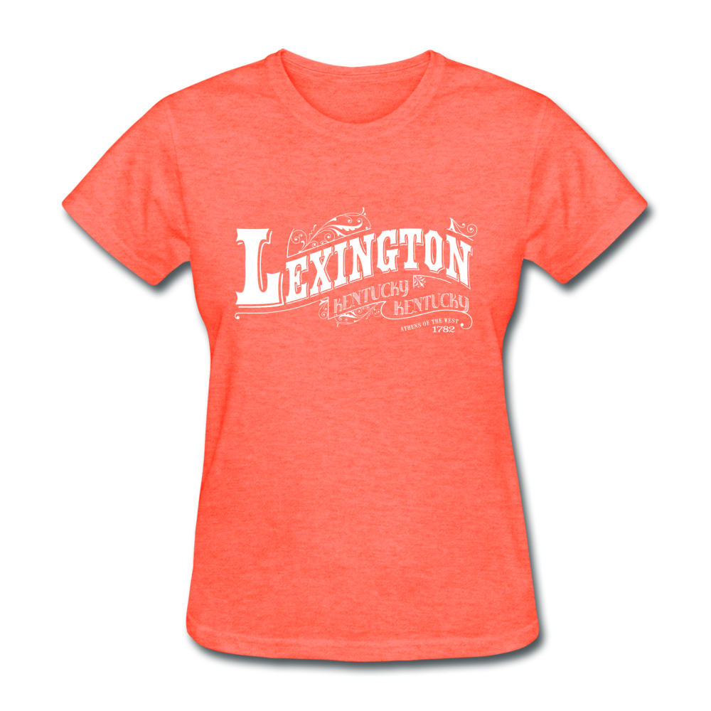 Lexington Ornate Women's T-Shirt - heather coral