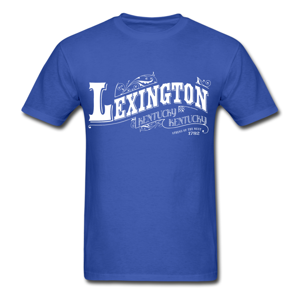 Lexington Ornate T-Shirt - royal blue