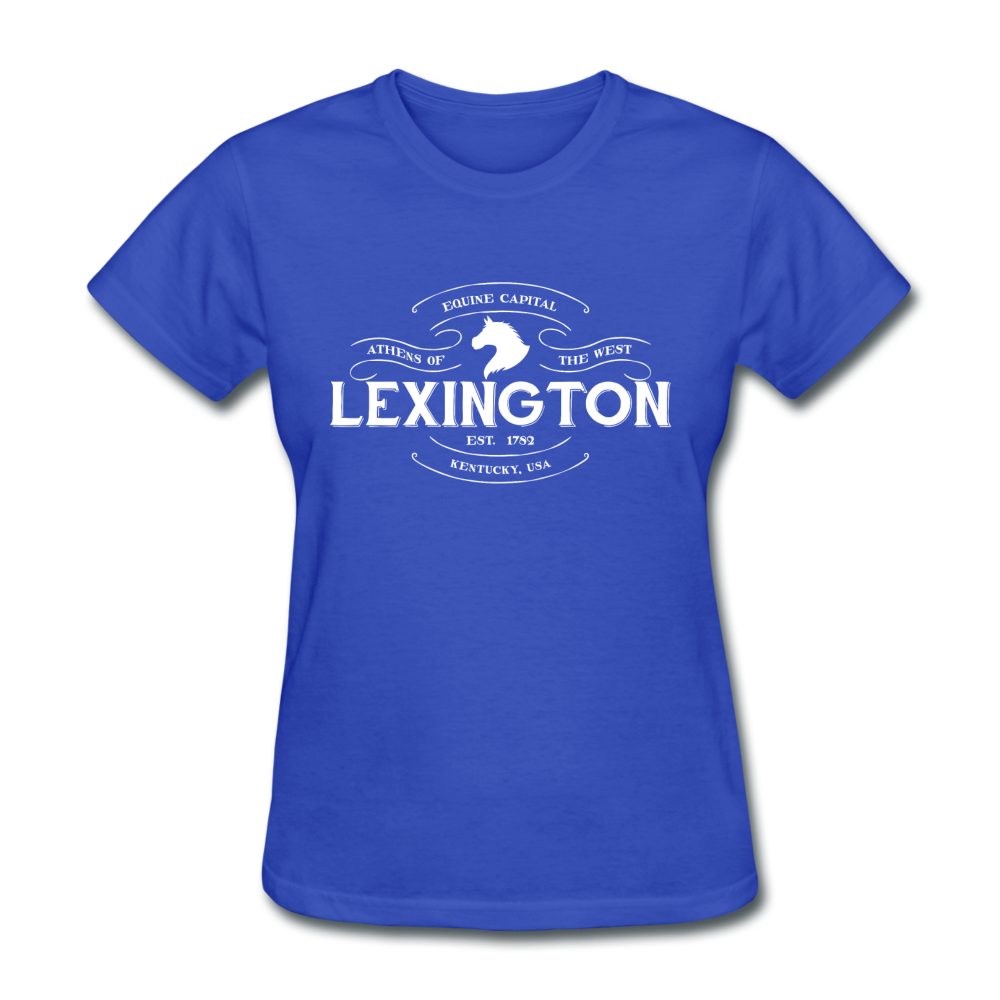 Lexington Vintage Banner Women's T-Shirt - royal blue