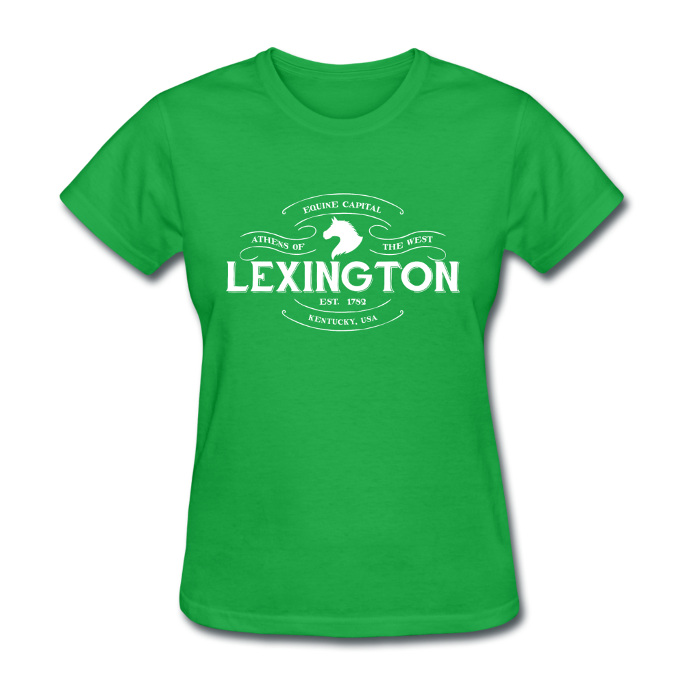 Lexington Vintage Banner Women's T-Shirt - bright green