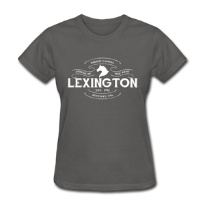 Lexington Vintage Banner Women's T-Shirt - charcoal