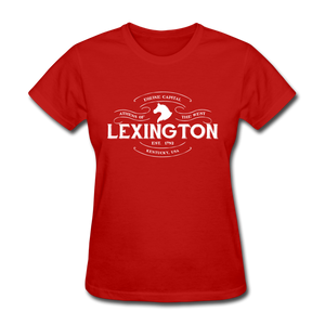 Lexington Vintage Banner Women's T-Shirt - red
