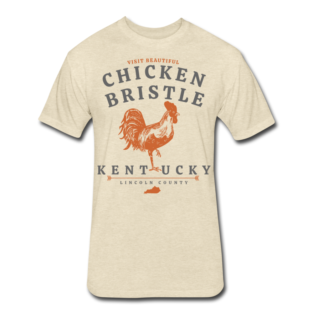 Chicken Bristle T-Shirt - heather cream