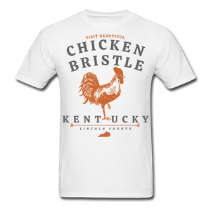 Chicken Bristle Men's T-Shirt - white