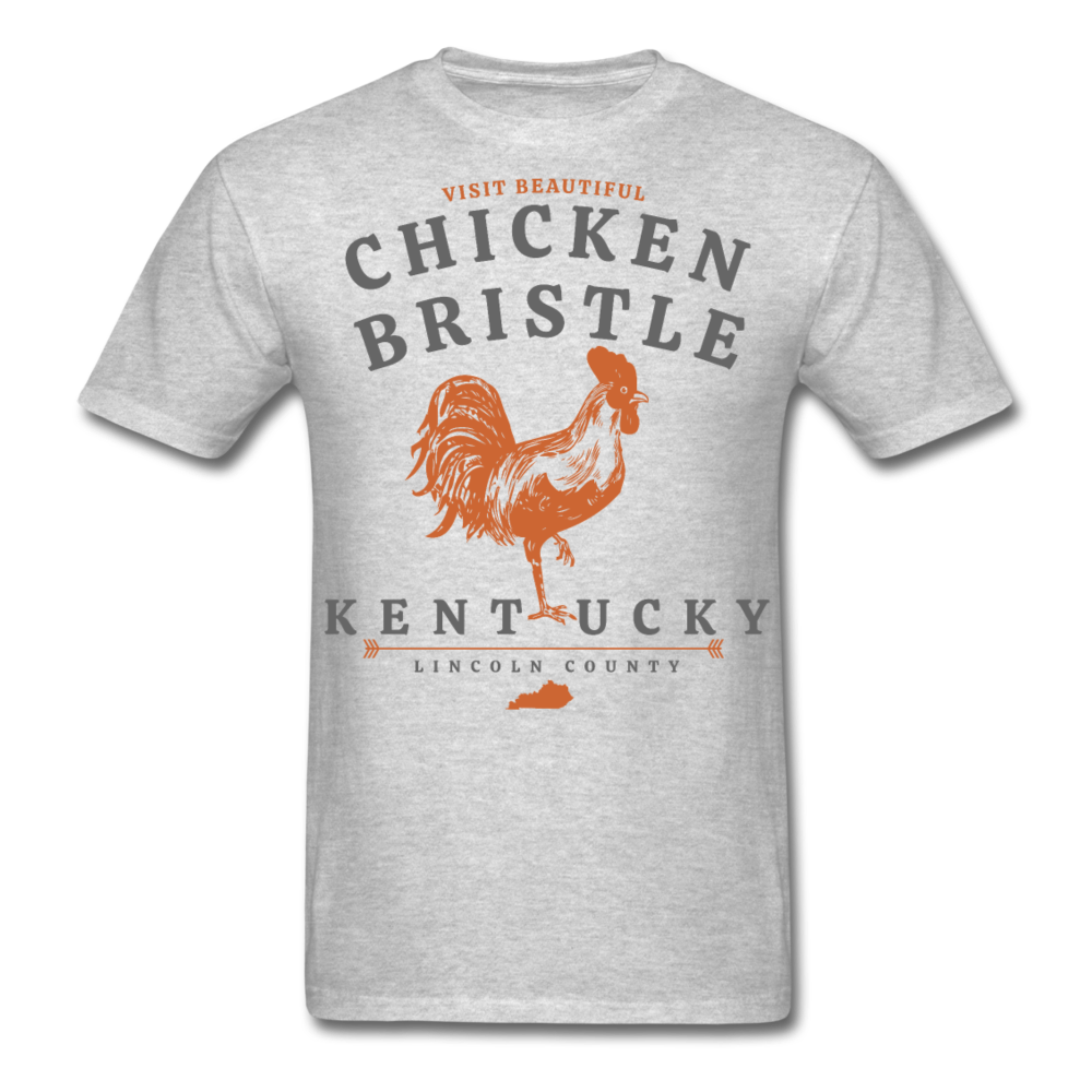 Chicken Bristle Men's T-Shirt - heather gray