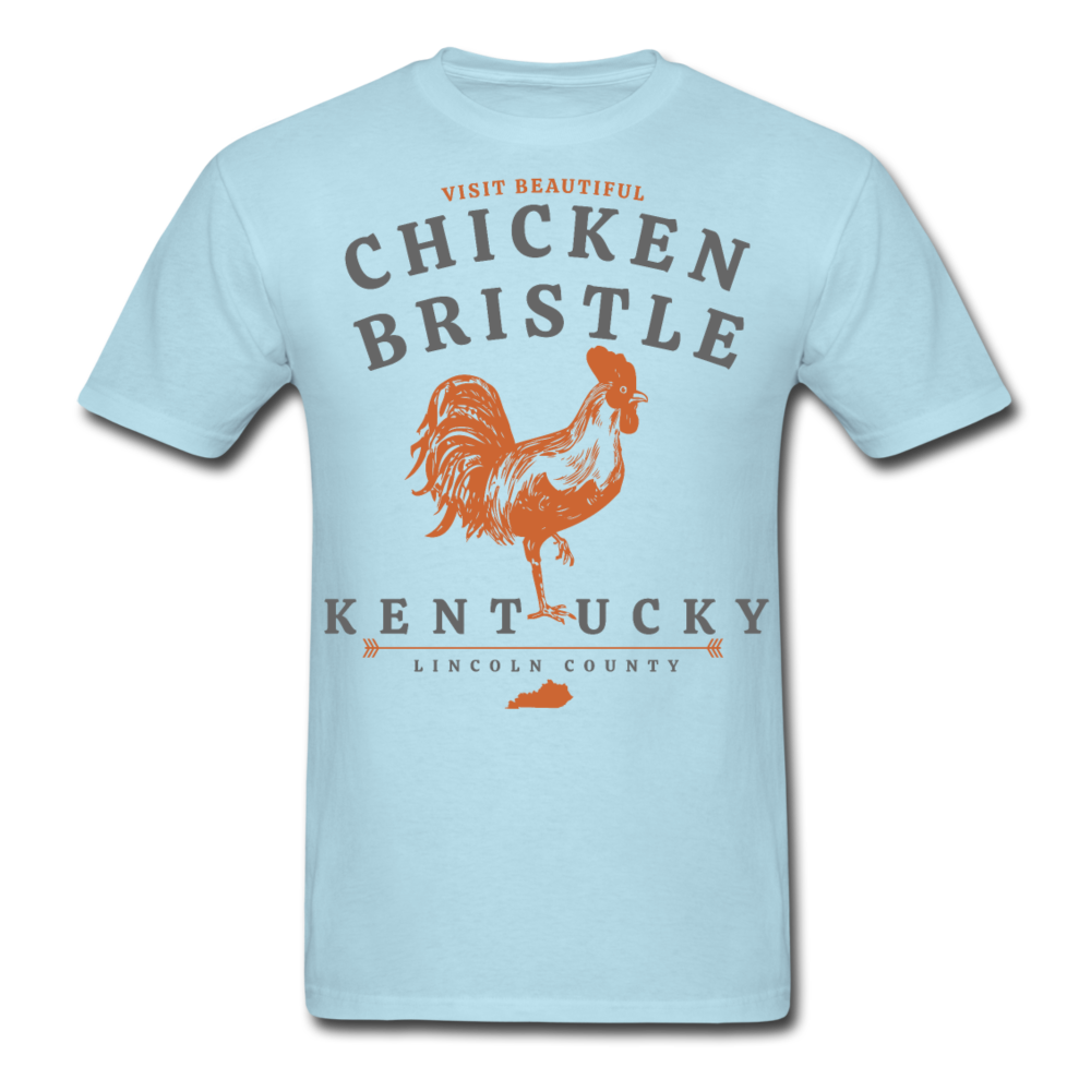 Chicken Bristle Men's T-Shirt - powder blue