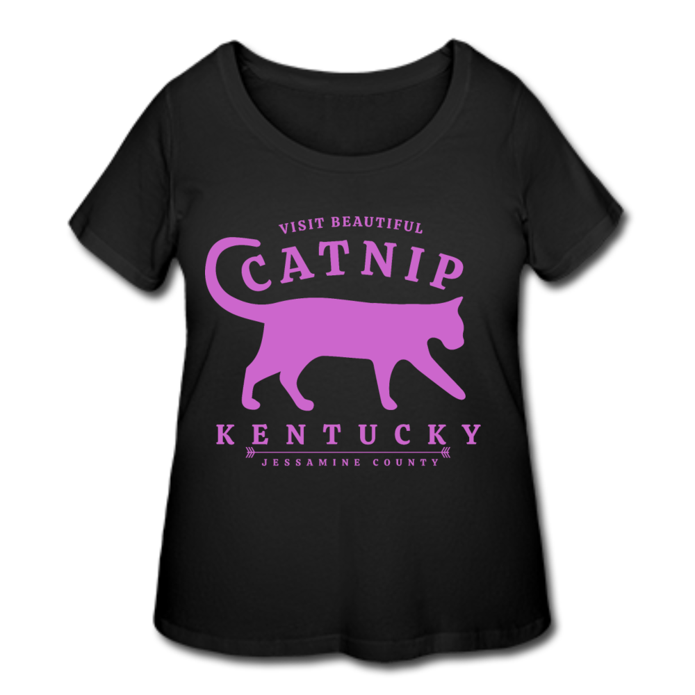 Catnip Women's Plus Size T-Shirt (Premium) - black