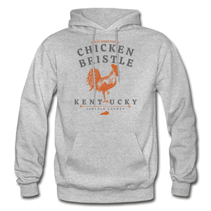 Chicken Bristle Hoodie - heather gray