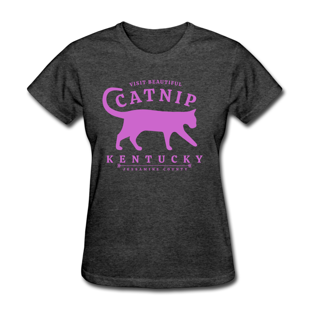 Catnip Women's T-Shirt - heather black