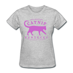 Catnip Women's T-Shirt - heather gray