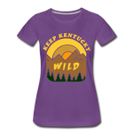 Keep Kentucky Wild Women’s Premium T-Shirt - purple