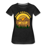 Keep Kentucky Wild Women’s Premium T-Shirt - charcoal gray