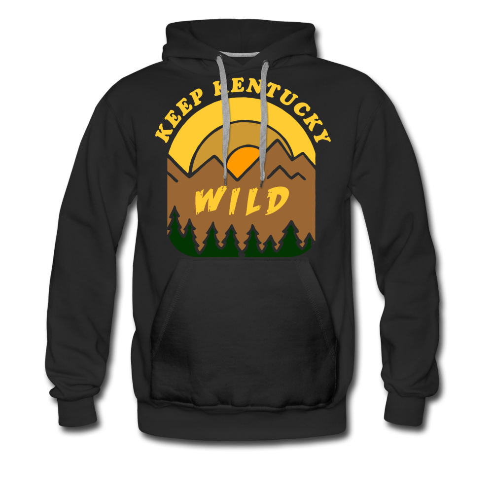 Keep Kentucky Wild Premium Hoodie - black